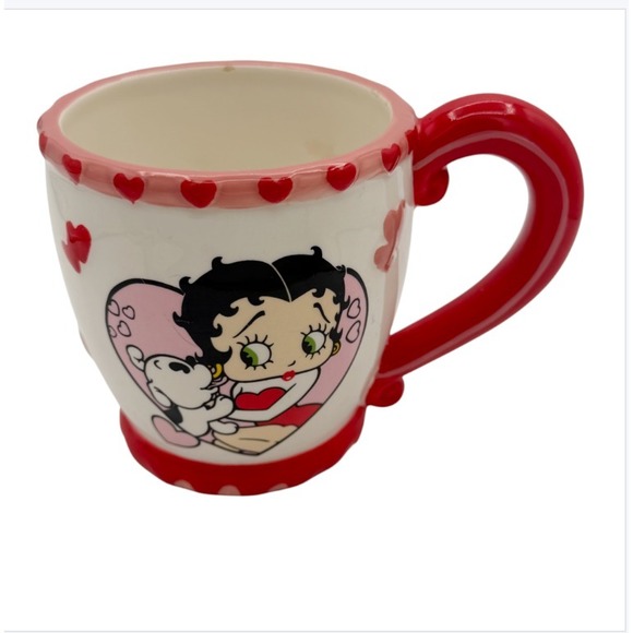 Westland Giftware Other - Betty Boop Pudgy Heart‎ Mug Westland 2011 Valentine Coffee Cup